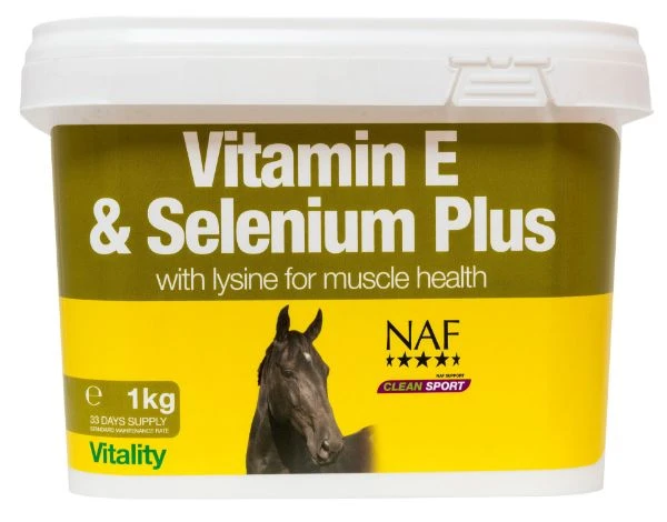 NAF Vitamin E Selenium & Lysine 1kg 1 NAF Vitamin E Selenium & Lysine 1kg