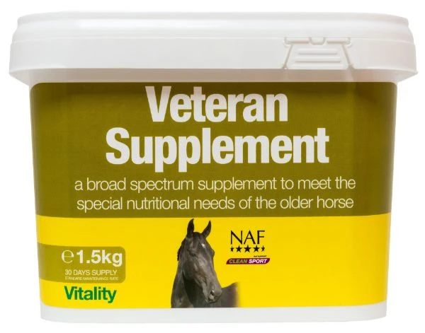 NAF Veteran Supplement 1.5kg 1 NAF Veteran Supplement 1.5kg