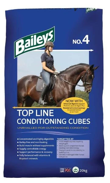 Baileys No 4 Top Line Conditioning Cubes 20kg 1 Baileys No 4 Top Line Conditioning Cubes 20kg