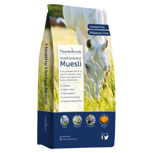 Thunderbrook Healthy Herbal Muesli 15kg 1 Thunderbrook Healthy Herbal Muesli 15kg