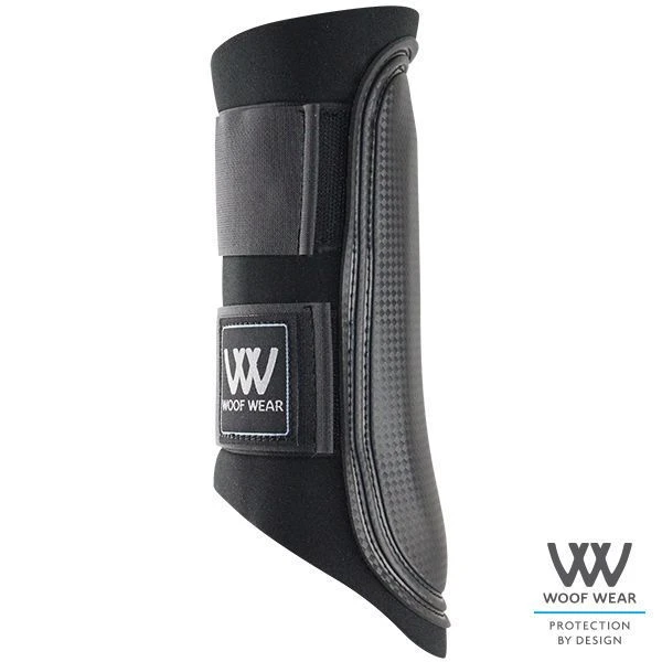 Woof Wear Sport Club Brushing Boot Black / Black 1 Woof Wear Sport Club Brushing Boot Black / Black
