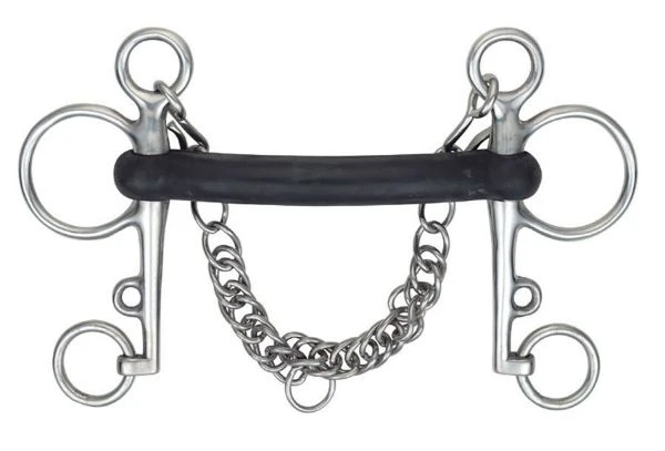 Shires Hard Rubber Pelham 1 Shires Hard Rubber Pelham