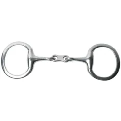 Korsteel Stainless Steel French Link Eggbutt Snaffle Bit