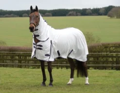 Weatherbeeta Comfitec Essential Mesh II Combo White/Purple/Black