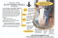 Thinline Grazing Muzzle 6 Thinline Grazing Muzzle -EquiGlow Shop 0010280 thinline grazing muzzle