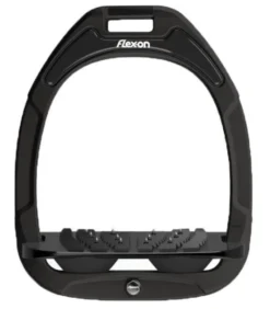 Flex-on Green Composite Stirrups Black/Black/Black Inclined Ultra Grip