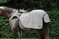 Weatherbeeta Reflective Wrap Around Excercise Sheet Silver/Black