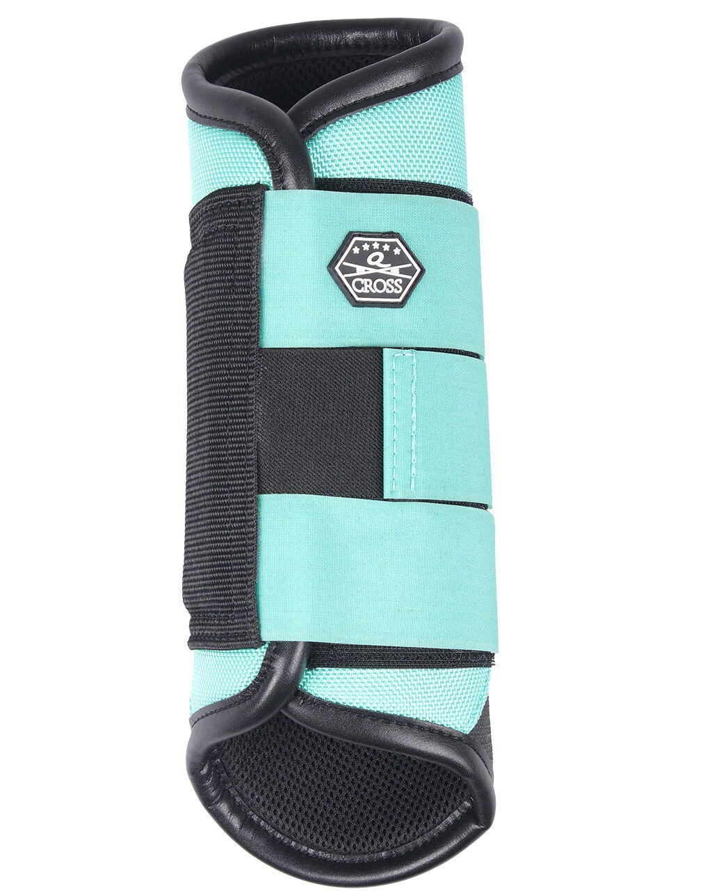 QHP Eventing Boots Hind Leg Technical Mint Green 1 QHP Eventing Boots Hind Leg Technical Mint Green