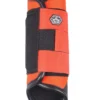QHP Eventing Boots Hind Leg Technical Orange