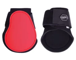QHP Fetlock Boots Bright Red