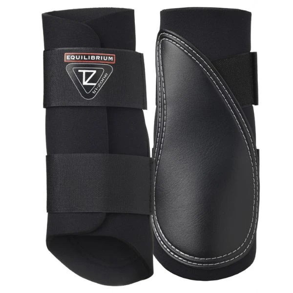 Equilibrium Tri-Zone Brushing Boots Black 1 Equilibrium Tri-Zone Brushing Boots Black