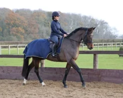 StormX Original Waterproof Exercise Sheet Navy/Reflective Piping