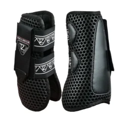 Equilibrium Tri-Zone Open Front Boots Black