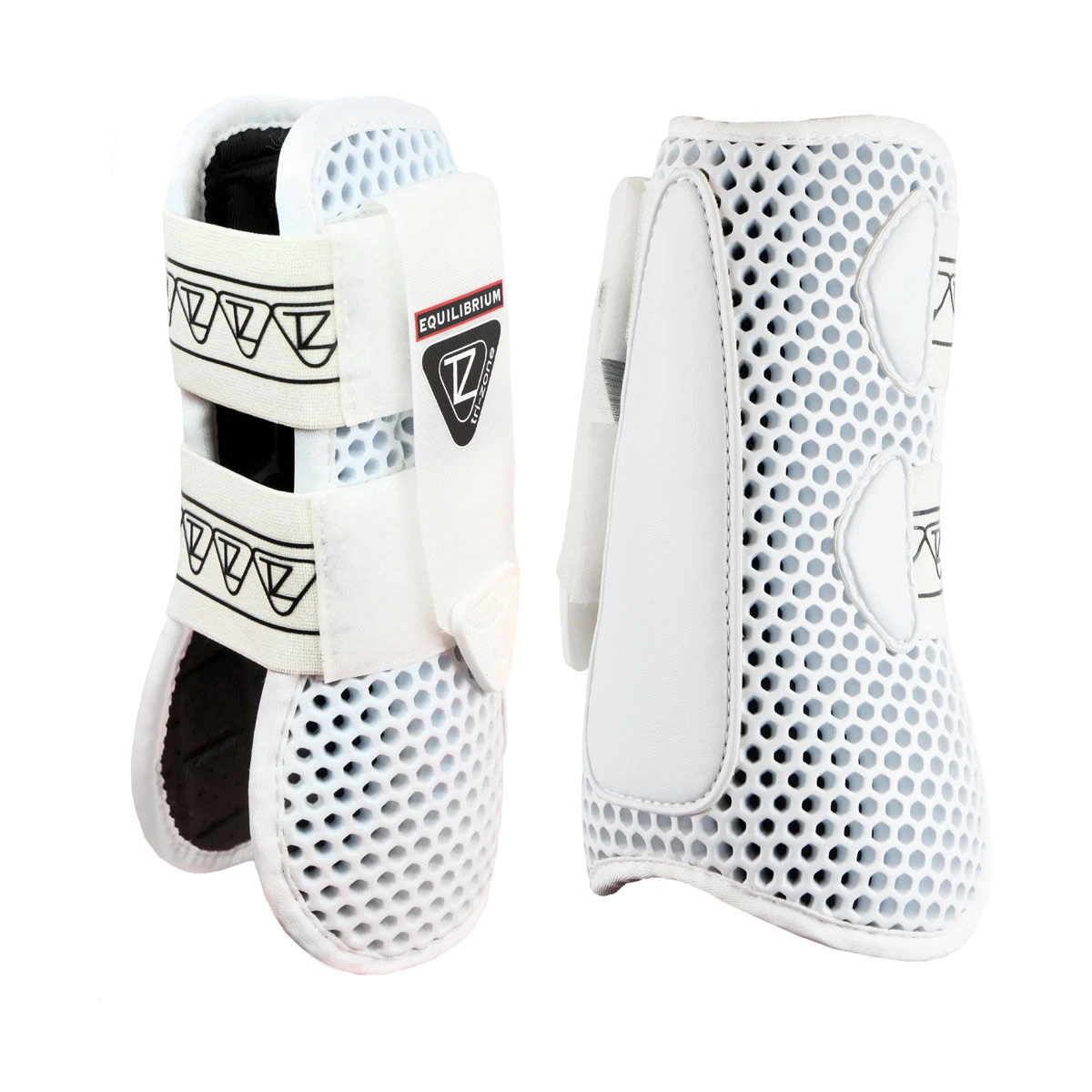 Equilibrium Tri-Zone Open Front Boots White 1 Equilibrium Tri-Zone Open Front Boots White