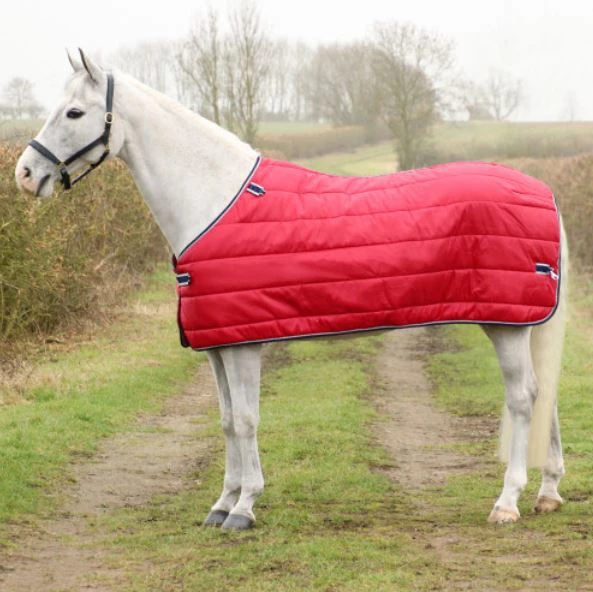 DefenceX System 450g Turnout Rug 3 In 1 Navy/Damson Red 2 DefenceX System 450g Turnout Rug 3 In 1 Navy/Damson Red - Image 2