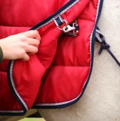 DefenceX System 450g Turnout Rug 3 In 1 Navy/Damson Red -EquiGlow Shop 0018040 defencex system 450g turnout rug 3 in 1 navydamson red