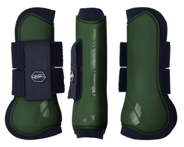 QHP Tendon Boots Deep Forest 1 QHP Tendon Boots Deep Forest