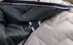 DefenceX System 300g Stable Rug With Detachable Neck - Grey/Navy/Light Grey 5 DefenceX System 300g Stable Rug With Detachable Neck - Grey/Navy/Light Grey -EquiGlow Shop 0018489 defencex system 300g stable rug with detachable neck greynavylight grey