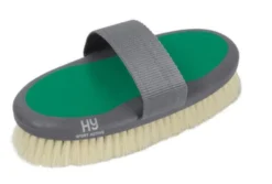 Hy Sport Active Goats Hair Body Brush -EquiGlow Shop 0019369 hy sport active goats hair body brush