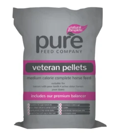 Pure Feed Company Veteran Pellets 15kg