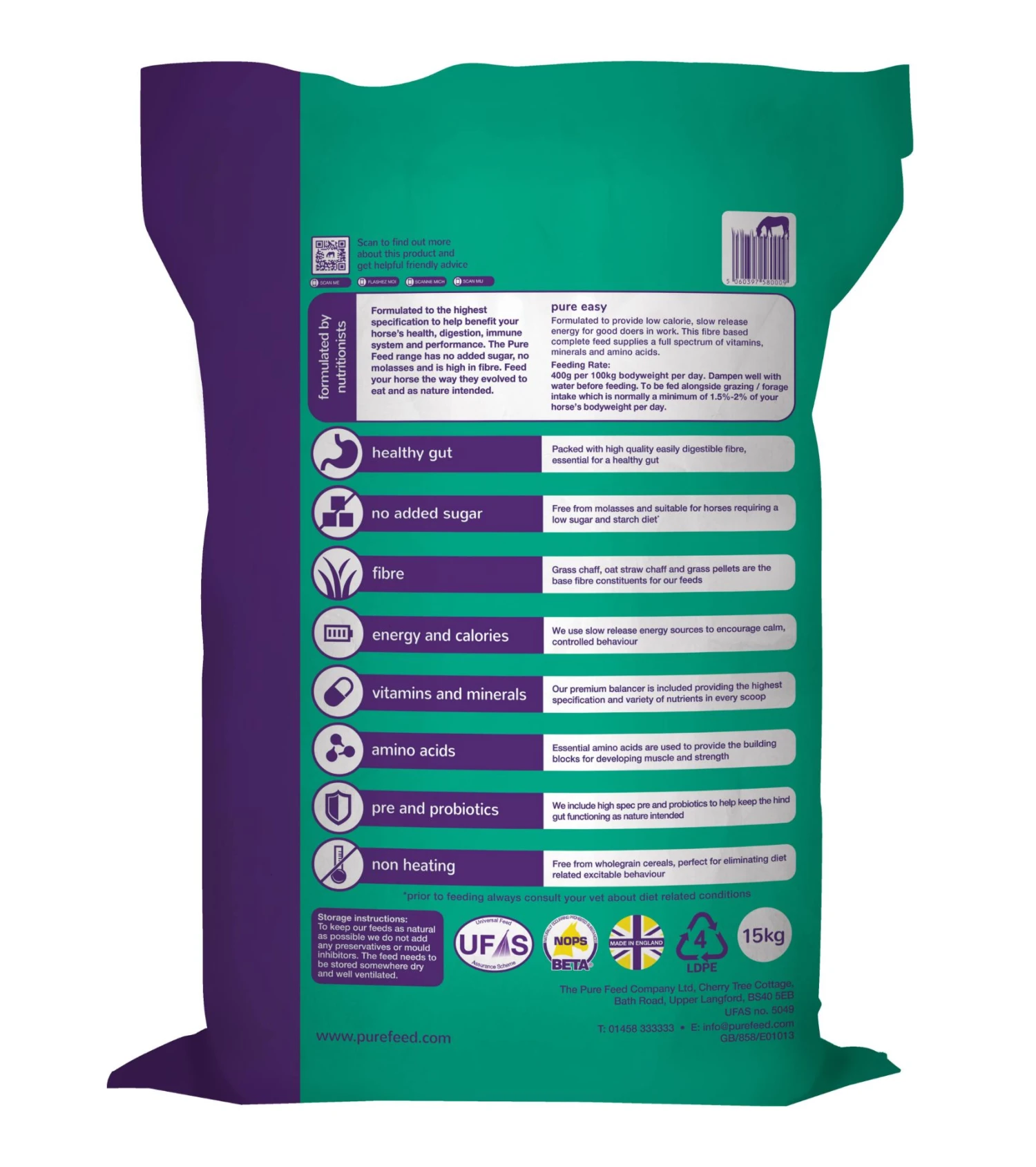 Pure Feed Company Easy 15kg 2 Pure Feed Company Easy 15kg - Image 2