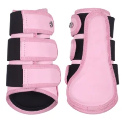 QHP Leg Protection Havana Powder Pink