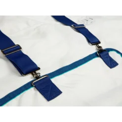 Shires Highlander Plus Sweet Itch Combo Rug White -EquiGlow Shop 0021682 shires highlander plus sweet itch combo rug white