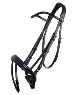 QHP Chianti Bridle Black / Navy