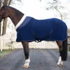 QHP Fleece Rug Gloss Navy