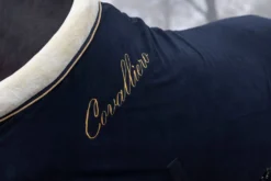 Covalliero Fleece Rug Dark Navy 5 Covalliero Fleece Rug Dark Navy -EquiGlow Shop 0025148 covalliero fleece rug dark navy