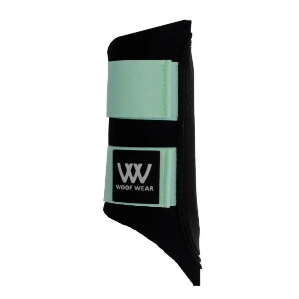 Woof Wear Sport Club Brushing Boot Black / Pistachio 1 Woof Wear Sport Club Brushing Boot Black / Pistachio